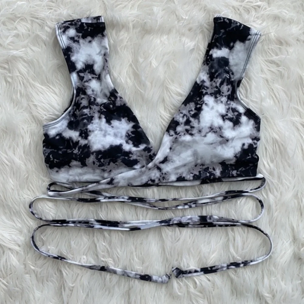 Hollister | Marble Wrap Bikini Top‎